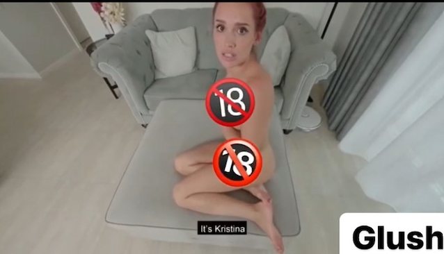 red head latina step