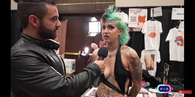 avn avn expo 2023 tattooed