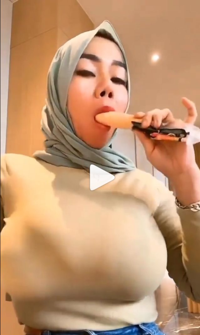 hijab, big tits, blow