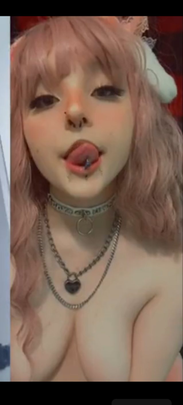 egirl pinkhair piercing