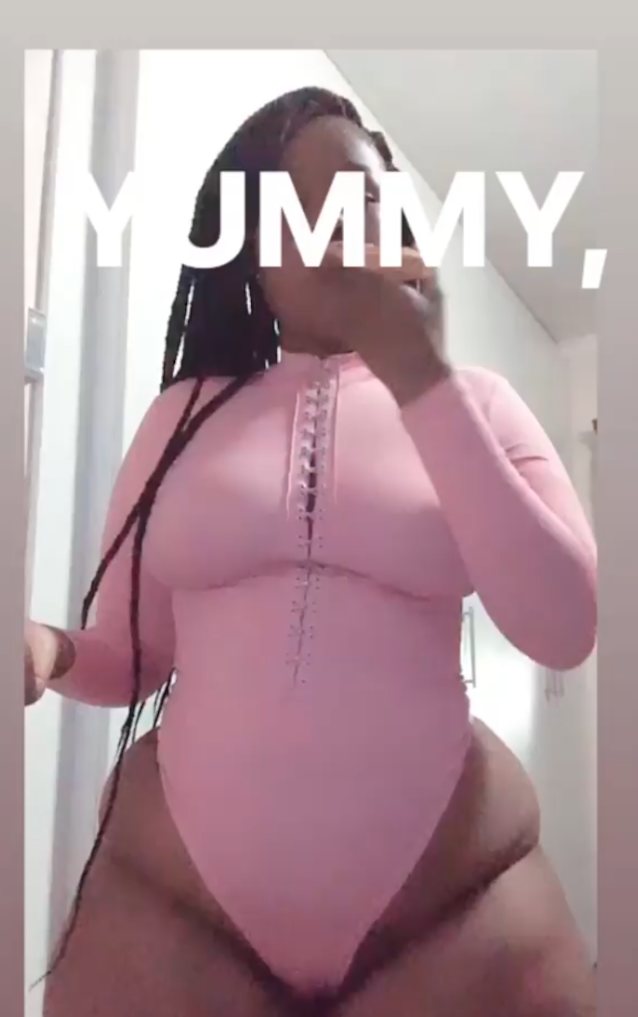ebony thick wide hips