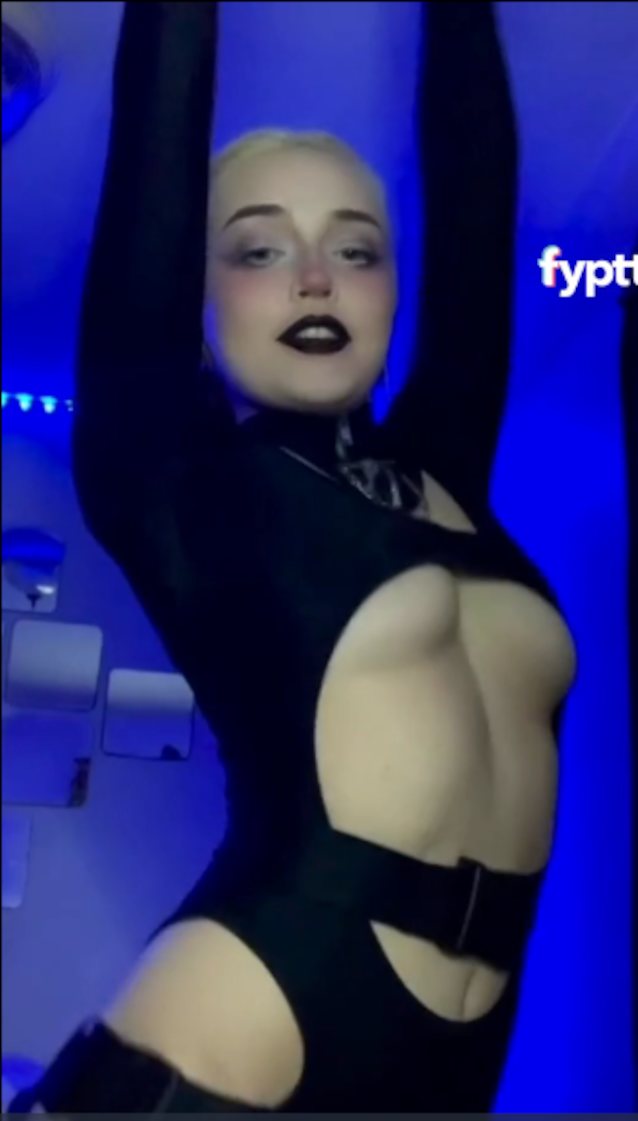 goth dance hot