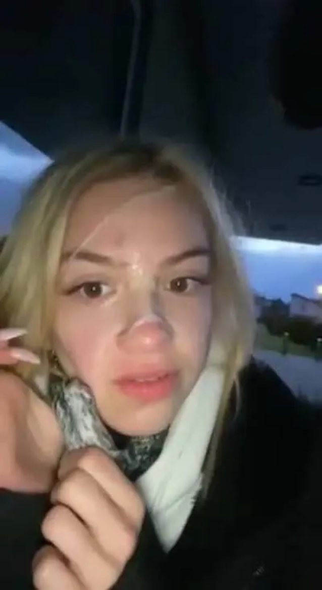blonde facial amateur