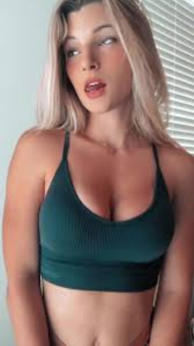 blonde, tits, young