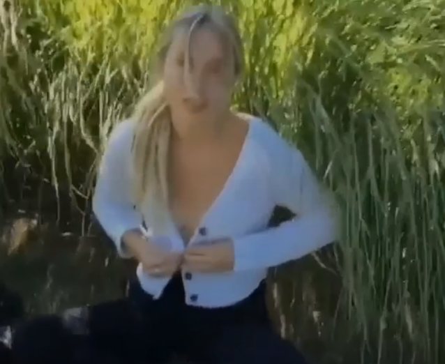 amateur public blonde