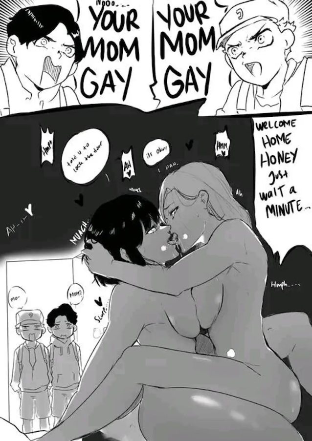 hentai, comic, lesbian