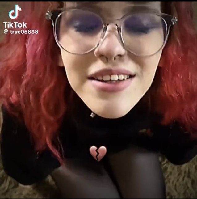 red hair, glasses, redhead, tiktok, blowjob