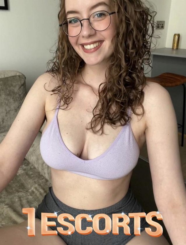 porn ad, glasses, white