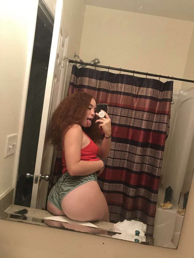 big ass, fat ass, snapchat, curly hair, small tits