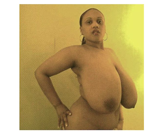 busty, black woman, ebony, huge tits