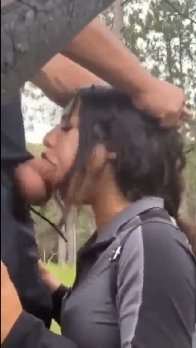 amateur, outdoor, blowjob, facefuck, deepthroat