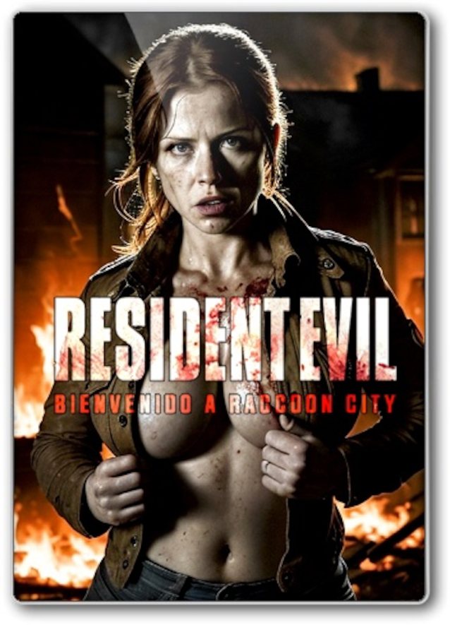 big tits, cover, cosplay, resident evil