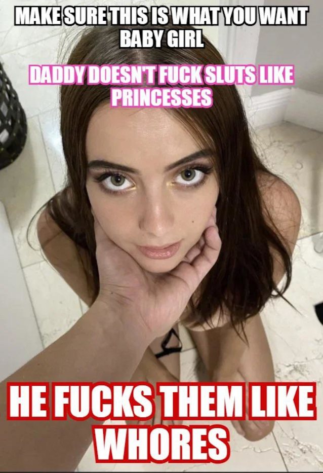 black eyes, long hair, baby girl, big eyes, slut