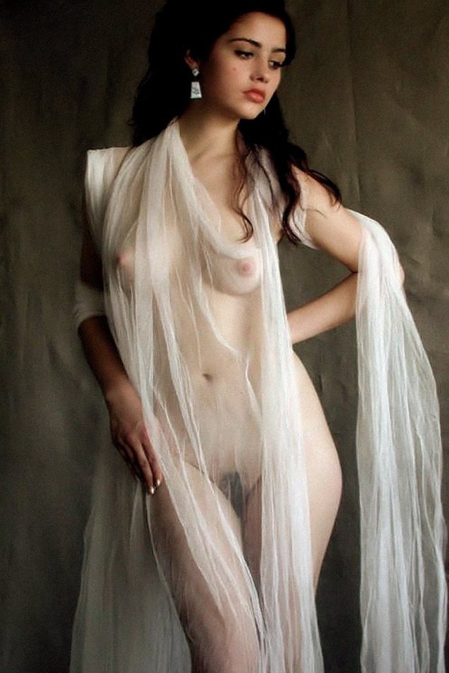 model, clear, see through, transparent, dress