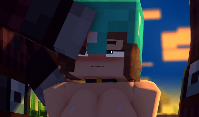 animation, thick, minecraft, jenny belle