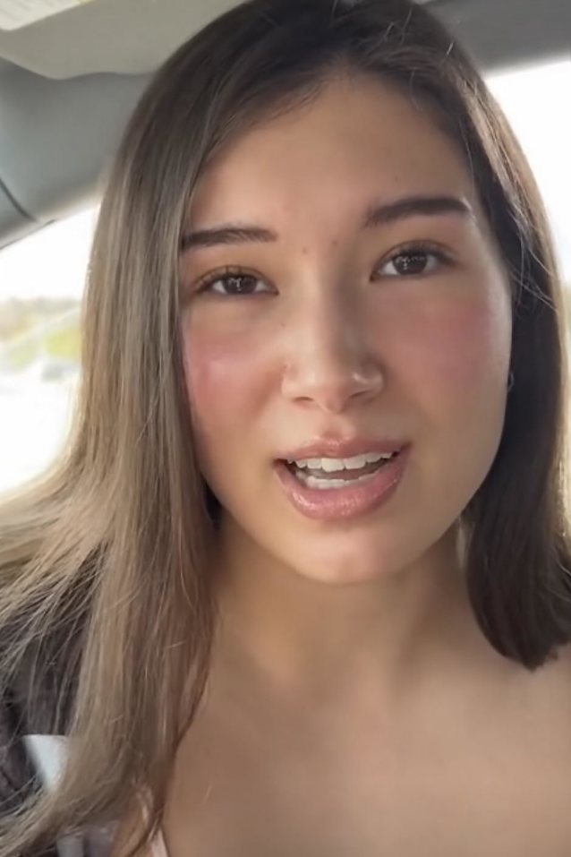 amateur, big tits, asian, car, pov