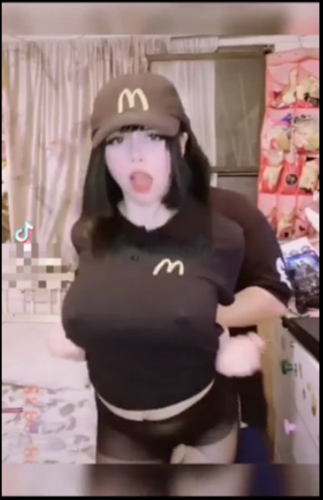 cosplay, mcdonalds, cowgirl, doggy, bigtits