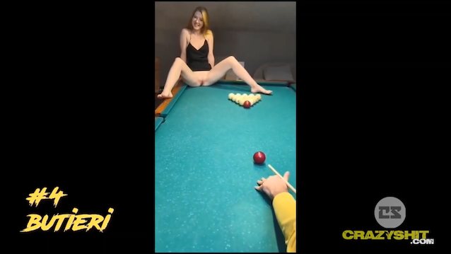 amateur, pool, billiard, redhead, glasses