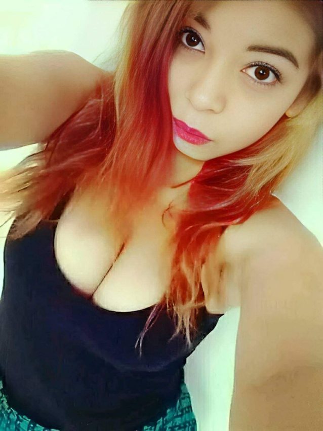 teen, bigboobs, ginger, cute, orange