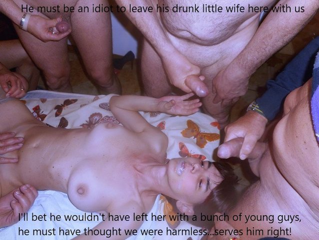 amateur, wasted, gangbang