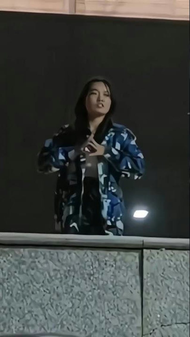 military big tits dance