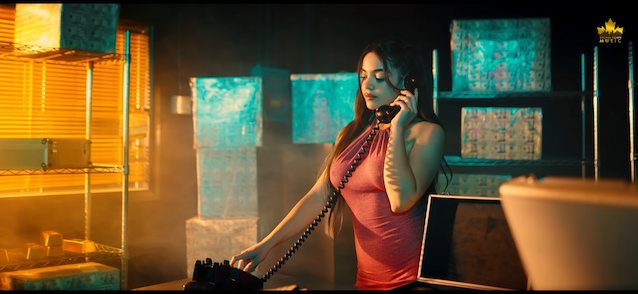 music video no bra hot