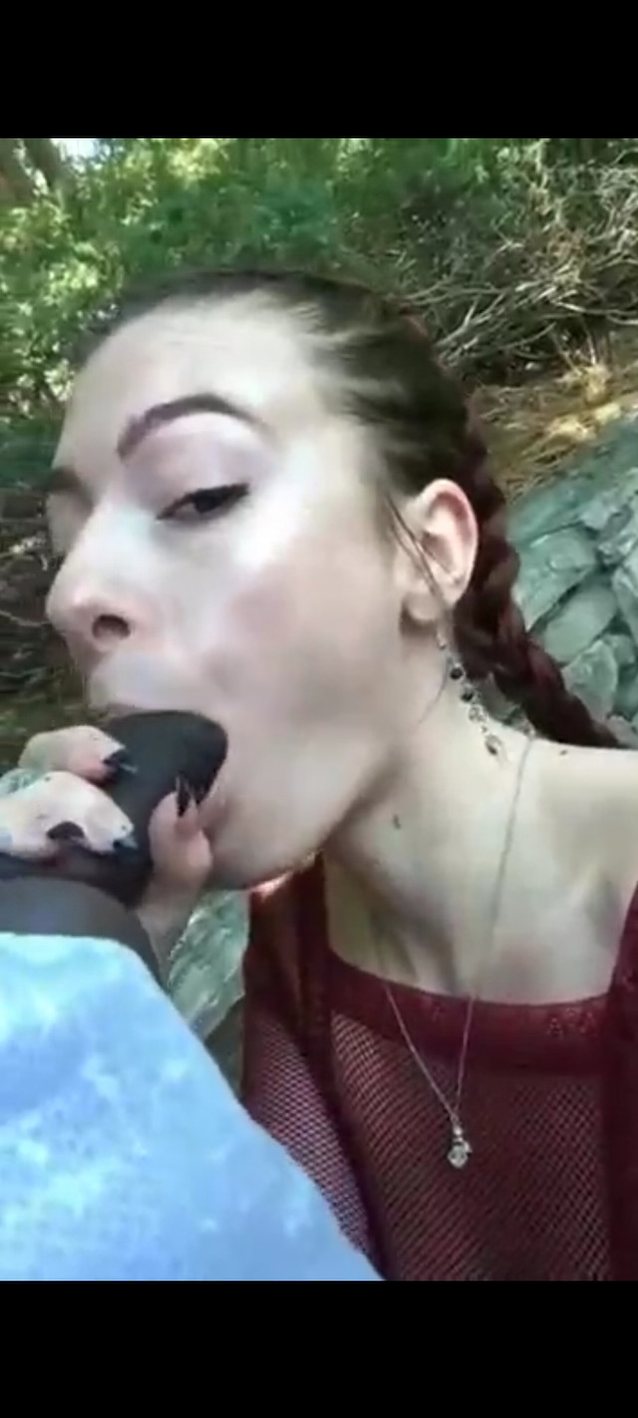 bbc white blowjob