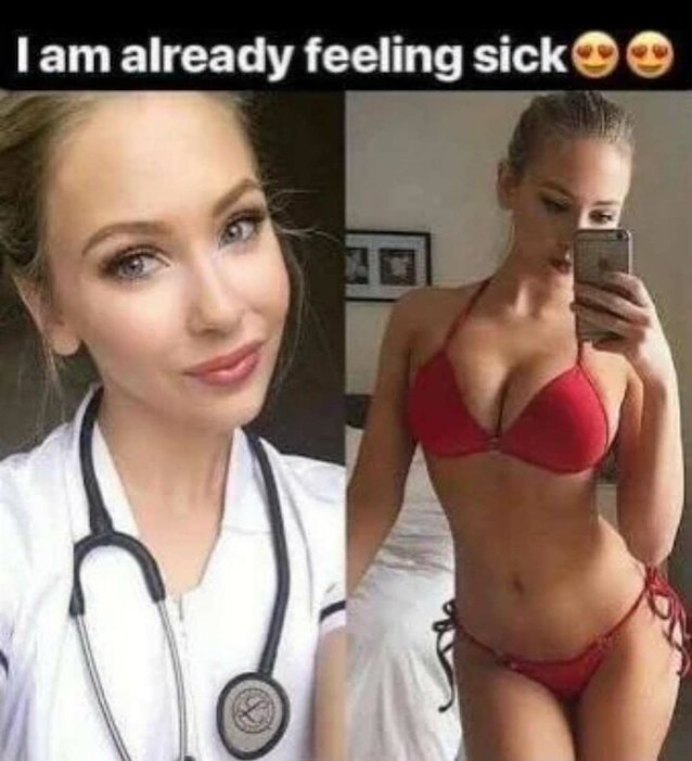 blonde doctor sexy