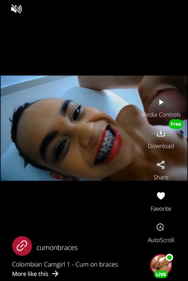 braces, latina, cum on braces, colombian