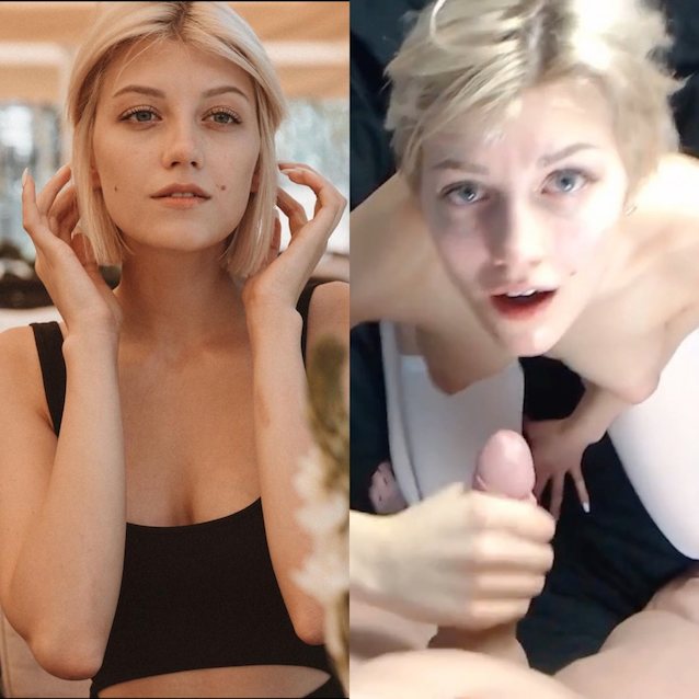 blonde pixie small tits