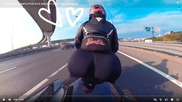 ass, sexy, hot, motorbike