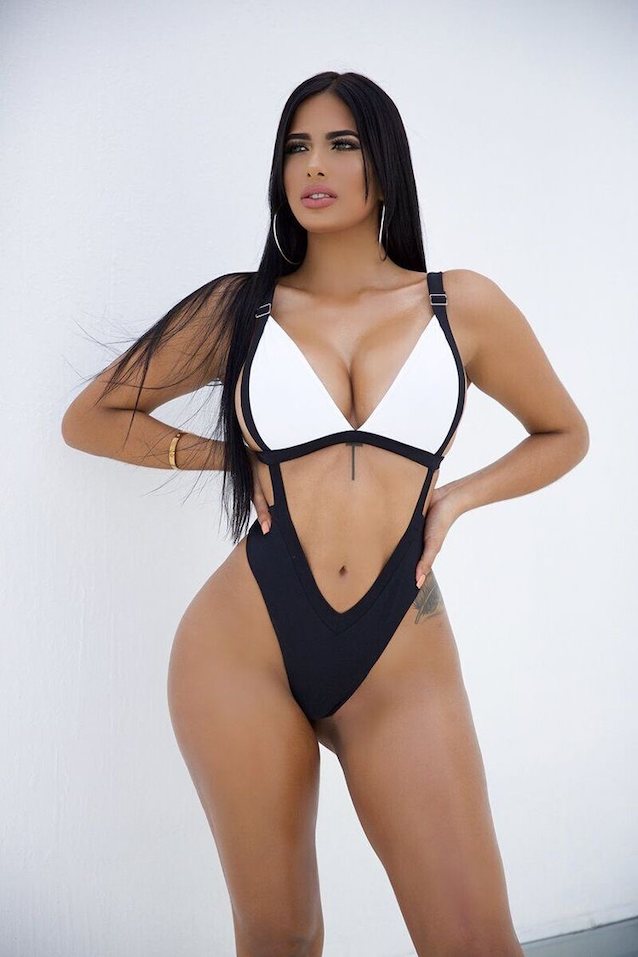 latina tattoos swimsuit