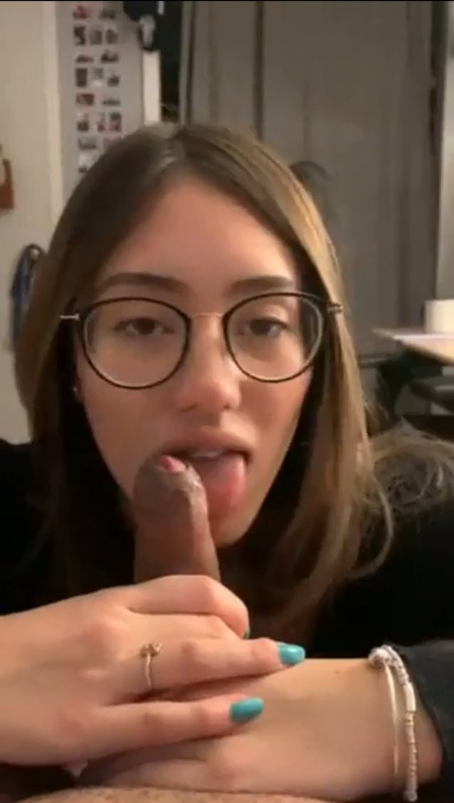 camgirl, bbc, blowjob, sloppy, nerd