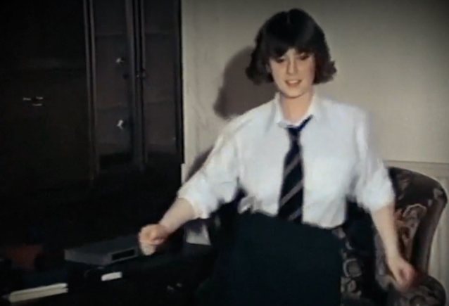 uniform, amateur, schoolgirl, vintage, strip dance