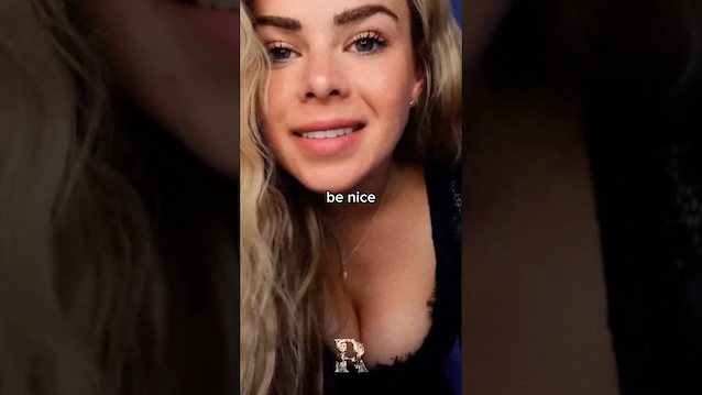 asmr, blonde, busty, big tits, cleavage