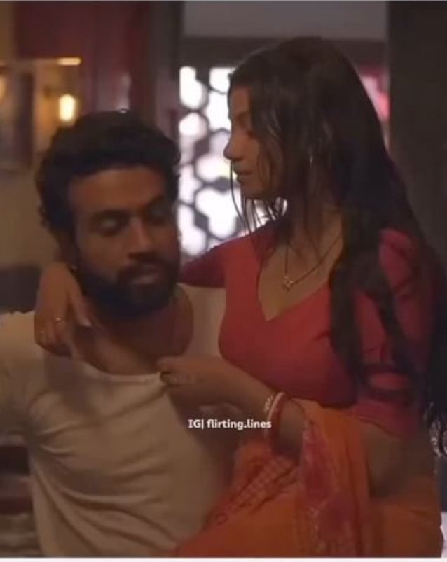 kissing, lap, movie, red saree, south indian