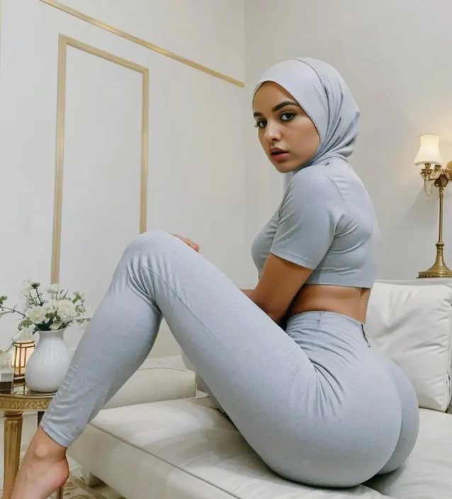 hijab, arab, yoga, ass, sexy