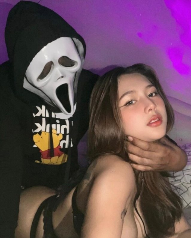 big boobs, asian, mole, mask, amateur