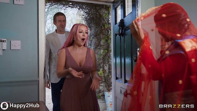 pink hair big tits big boobs