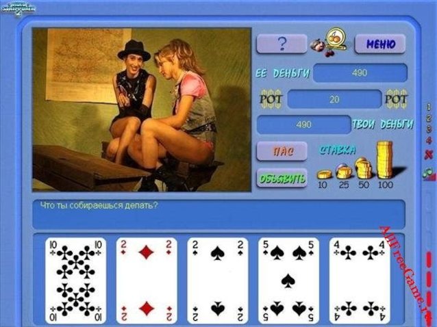 video strip poker