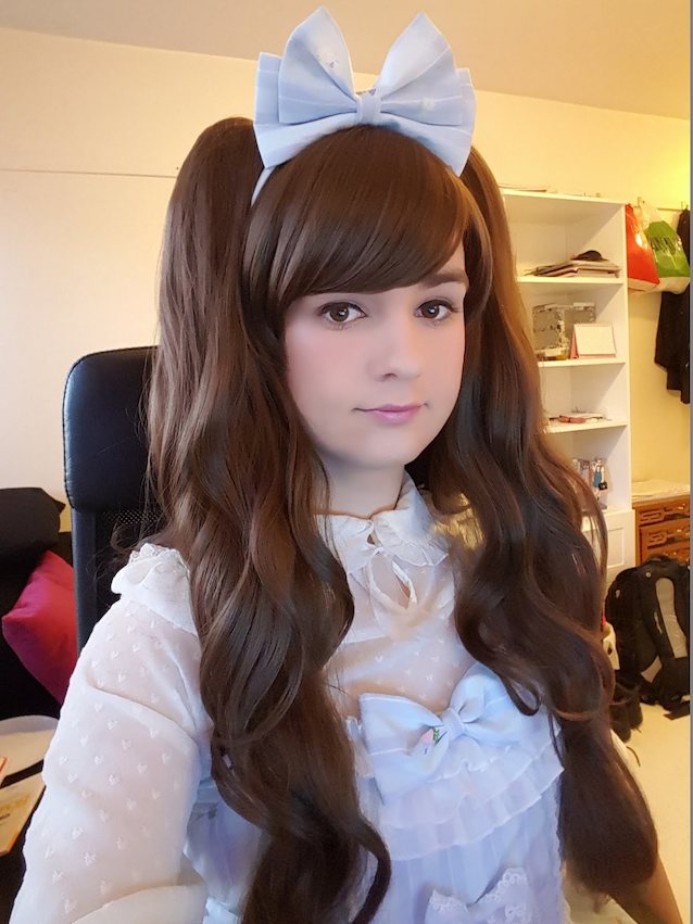 brunette, lolita, crossdressing