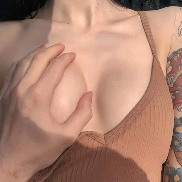 boobs, grabbed, tatoo, gropping