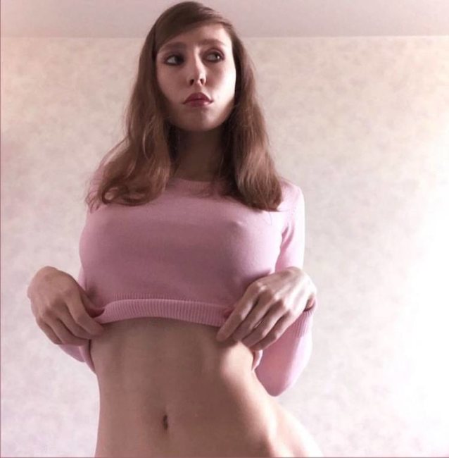 teen, sissy, russian, bigboobs, blonde