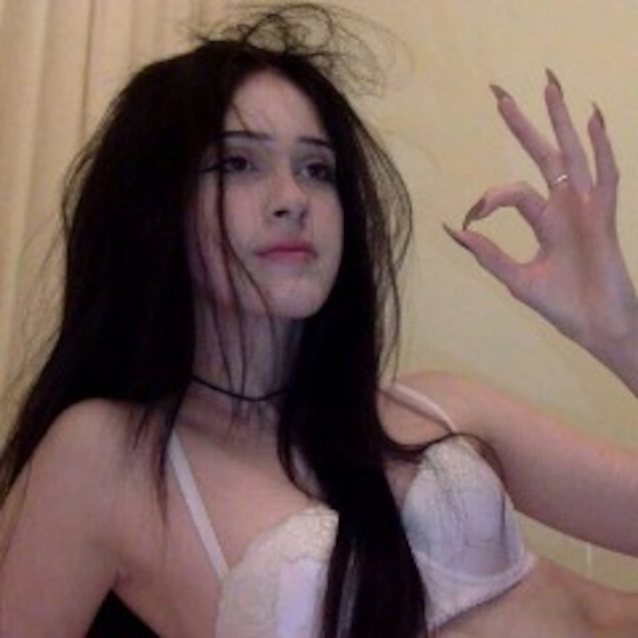 meme messy hair white