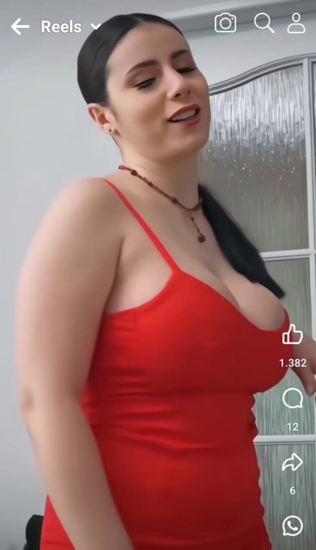 tits dress red