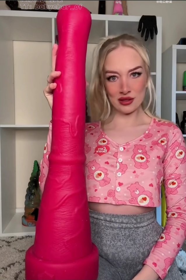 anal, blonde, white girl, dildo, cum