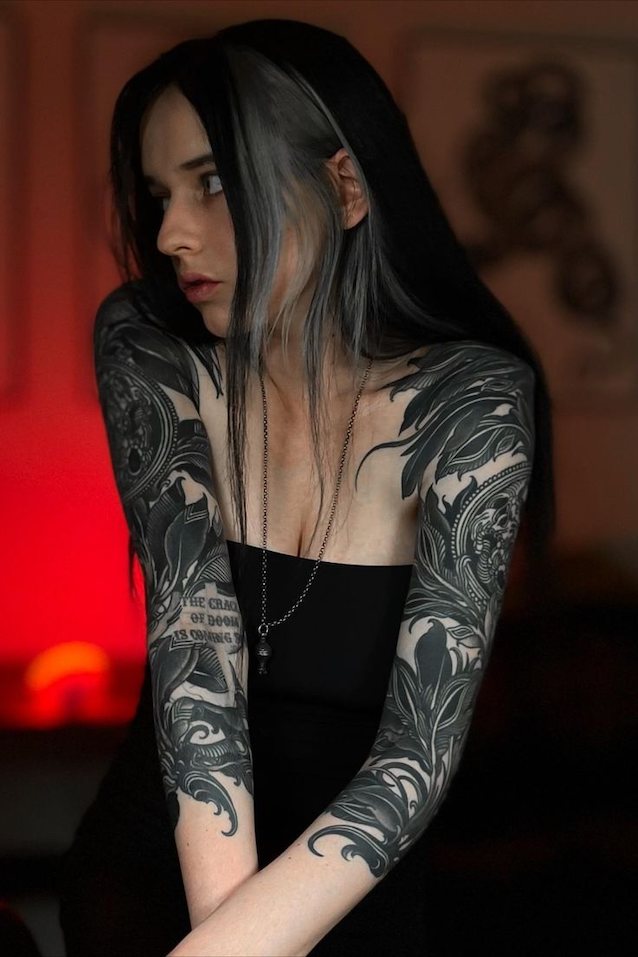 tattoo sleeve, inked, tattoos