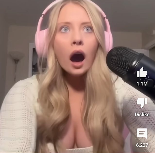 youtube, face cam, cam, reaction, blonde