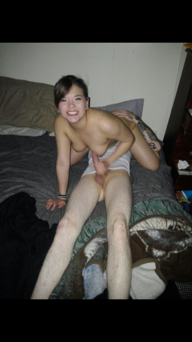 amateur, cuckcold, mmf, asian girl, sharing