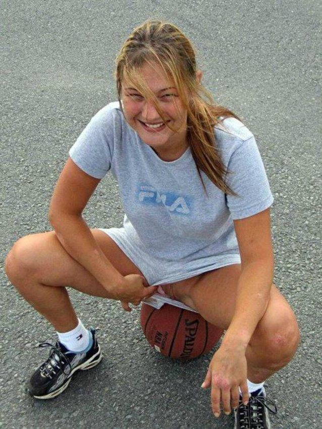 basketball, blonde, sport, pussy